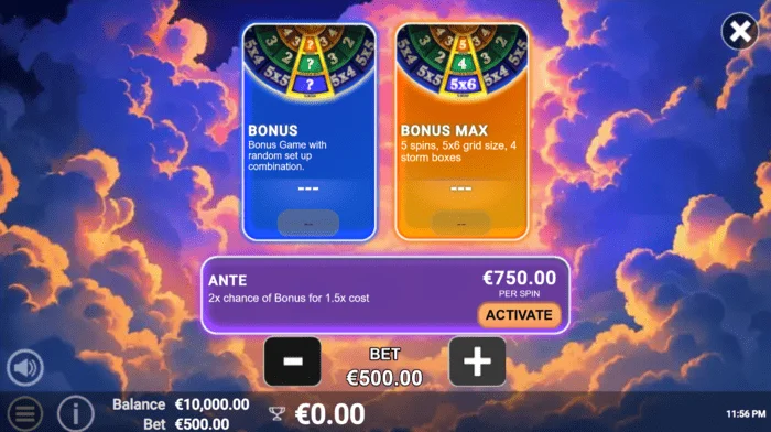 Pots of Power: Zeus - izbor bonusa u kolu s 27 konfiguracija
